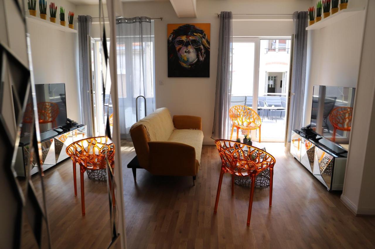 Charmant T3 Jaude + Terrasse Et Garage Клермон-Ферран Екстер'єр фото